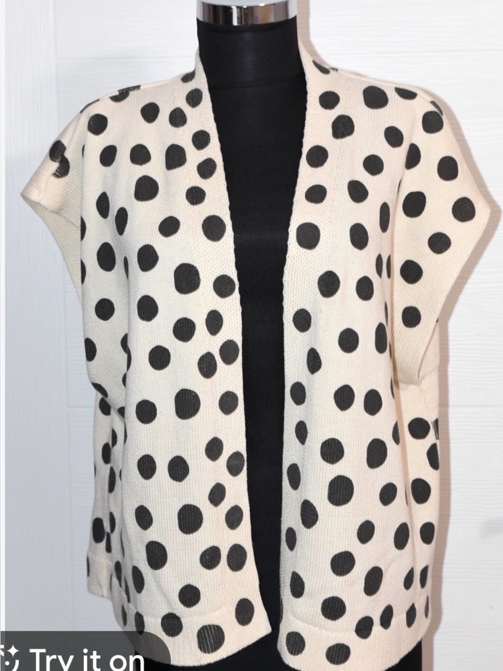 Gudrun Sjöden Polkadot Knit Cardigan